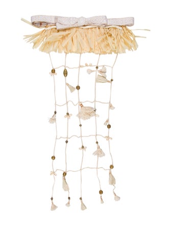 Johanna Ortiz Tassel Accents Waist Belt