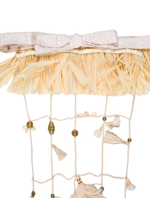 Johanna Ortiz Tassel Accents Waist Belt