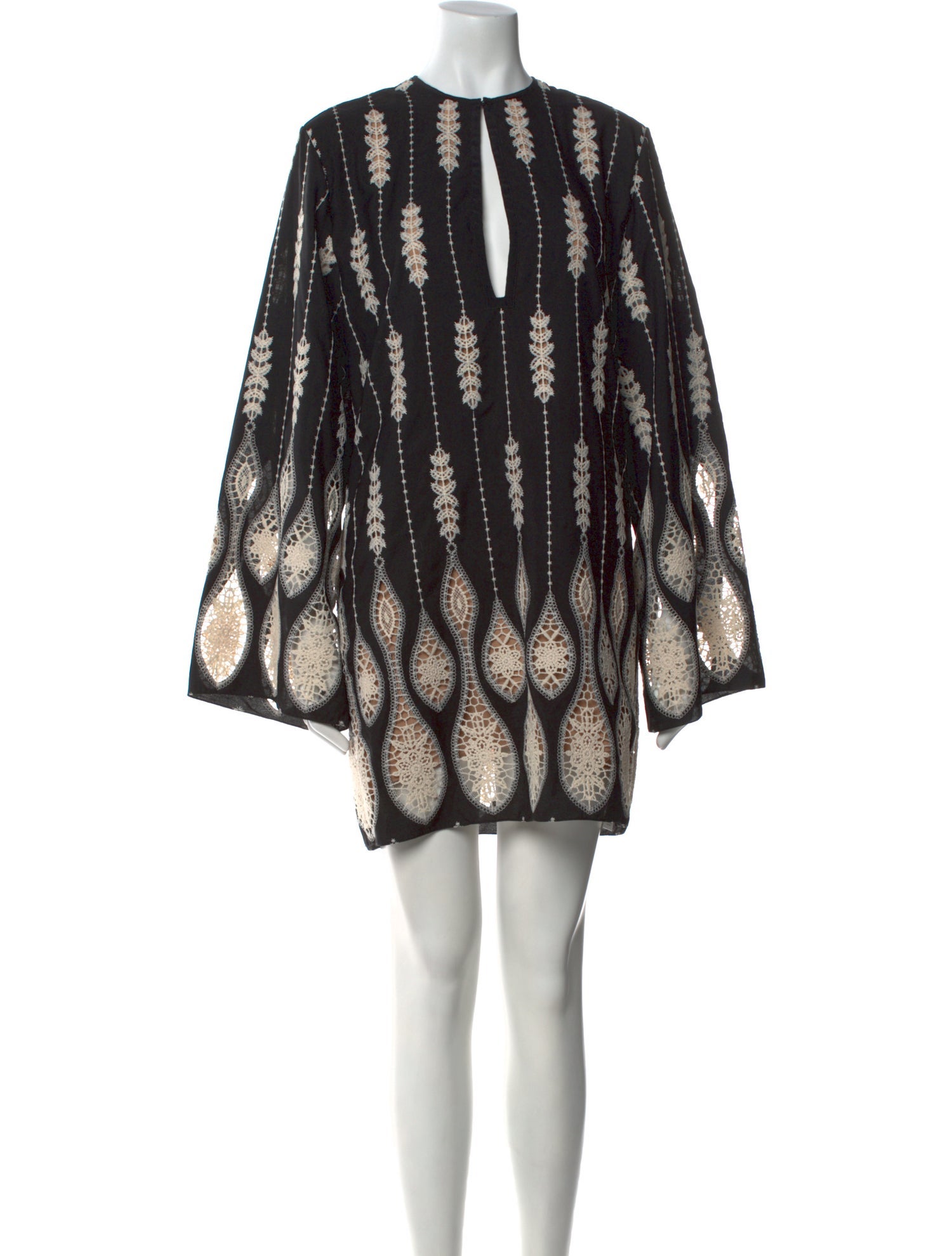 Johanna Ortiz Printed Mini Dress w/ Tags