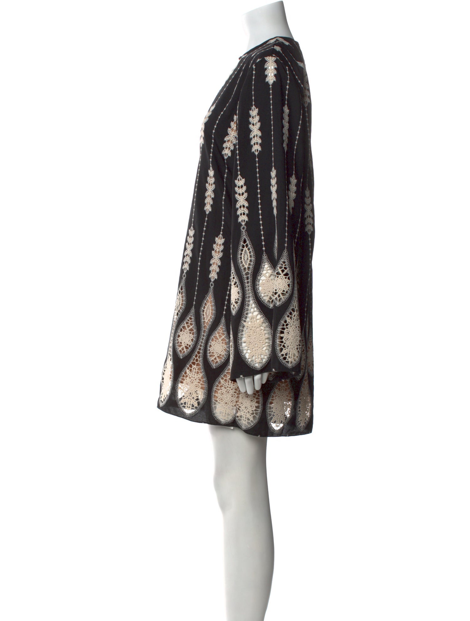 Johanna Ortiz Printed Mini Dress w/ Tags