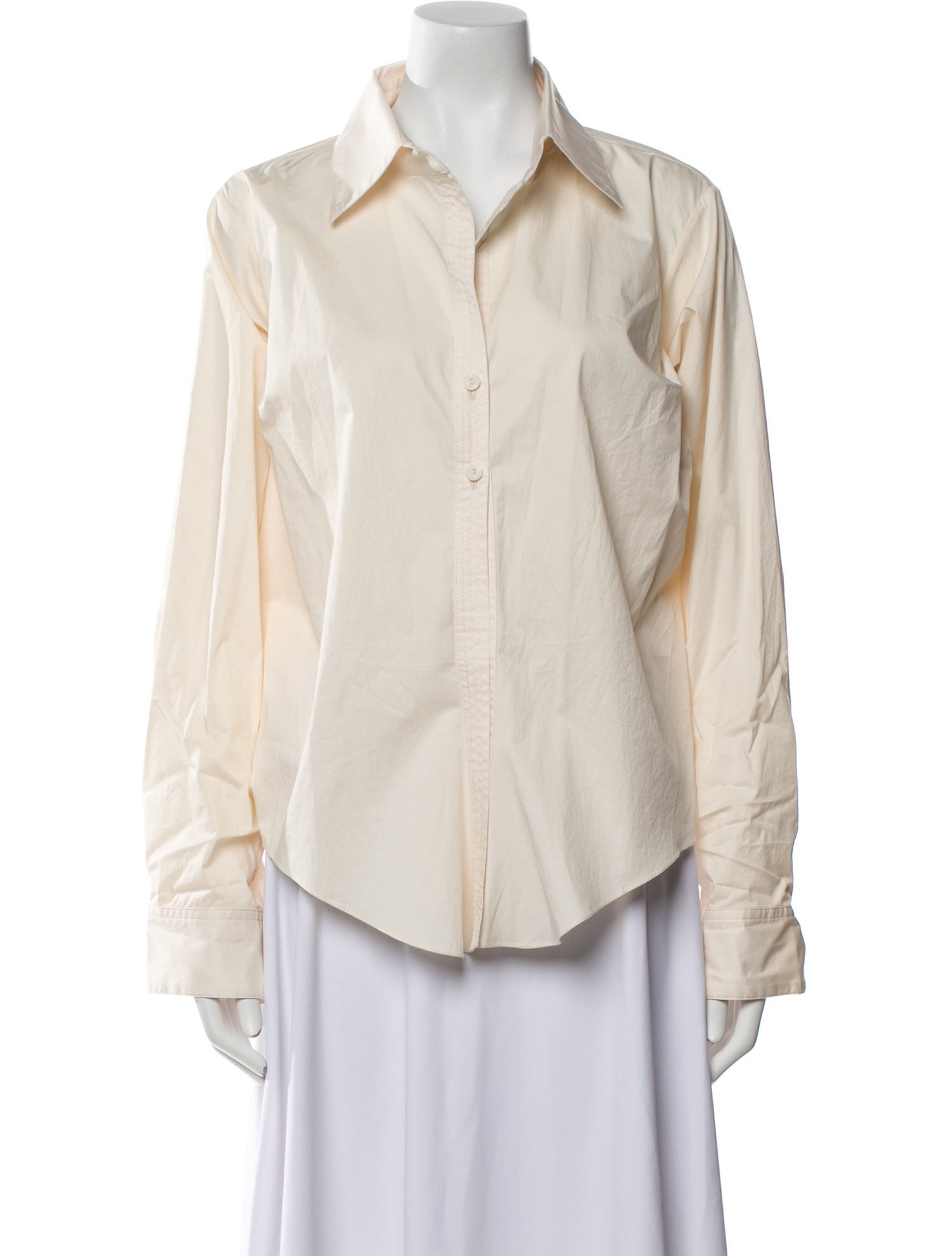 Johanna Ortiz Long Sleeve Button-Up Top