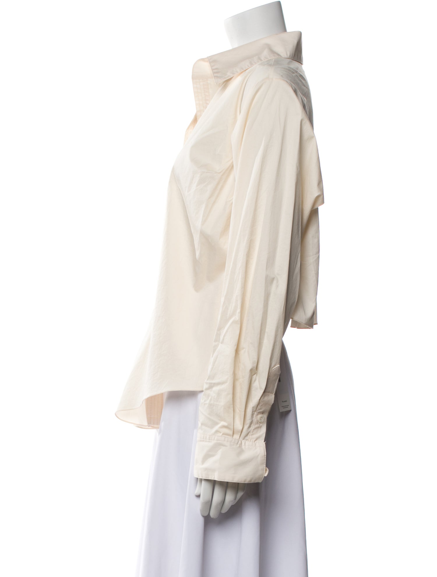 Johanna Ortiz Long Sleeve Button-Up Top