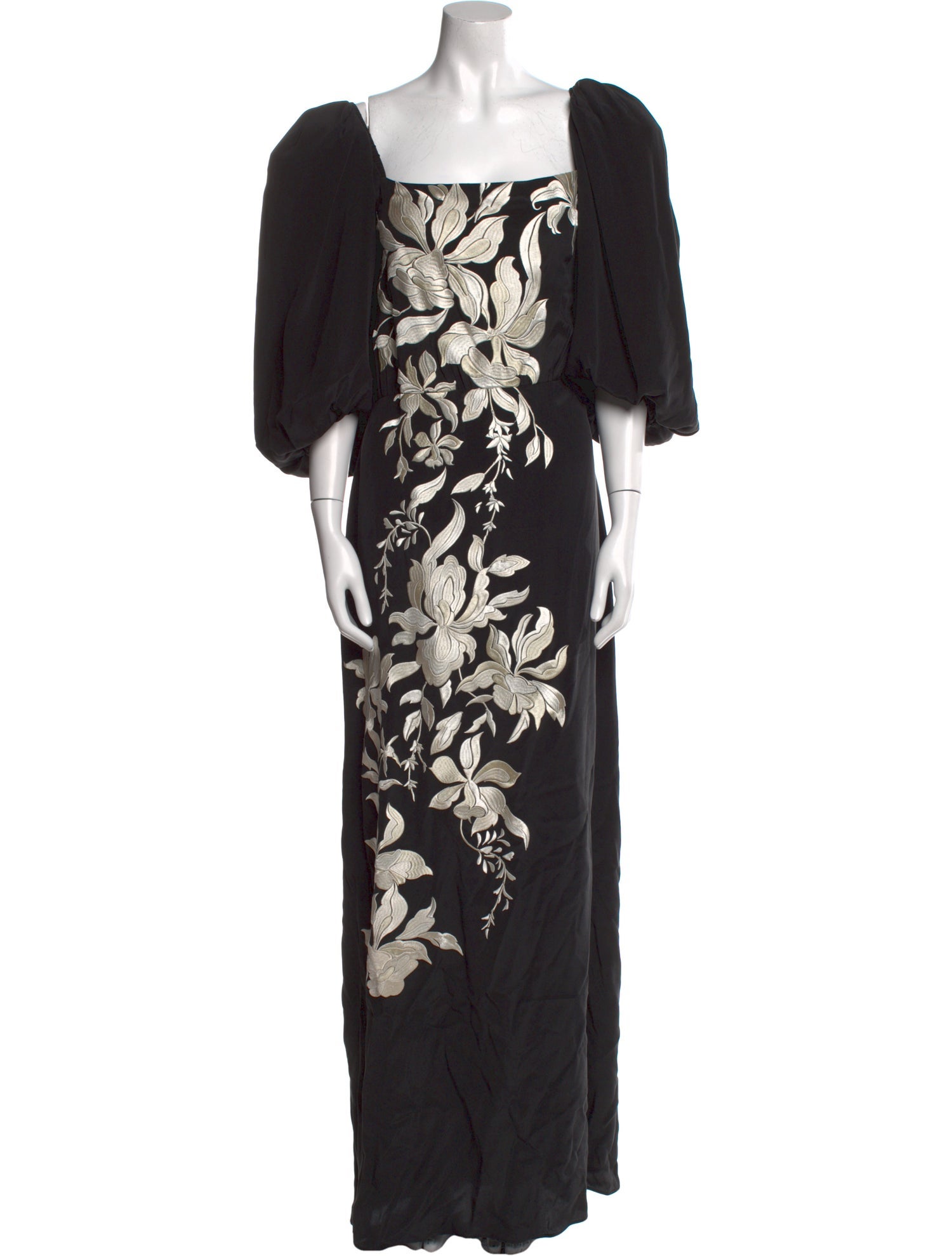 Johanna Ortiz Silk Long Dress