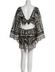 Johanna Ortiz Printed Mini Dress
