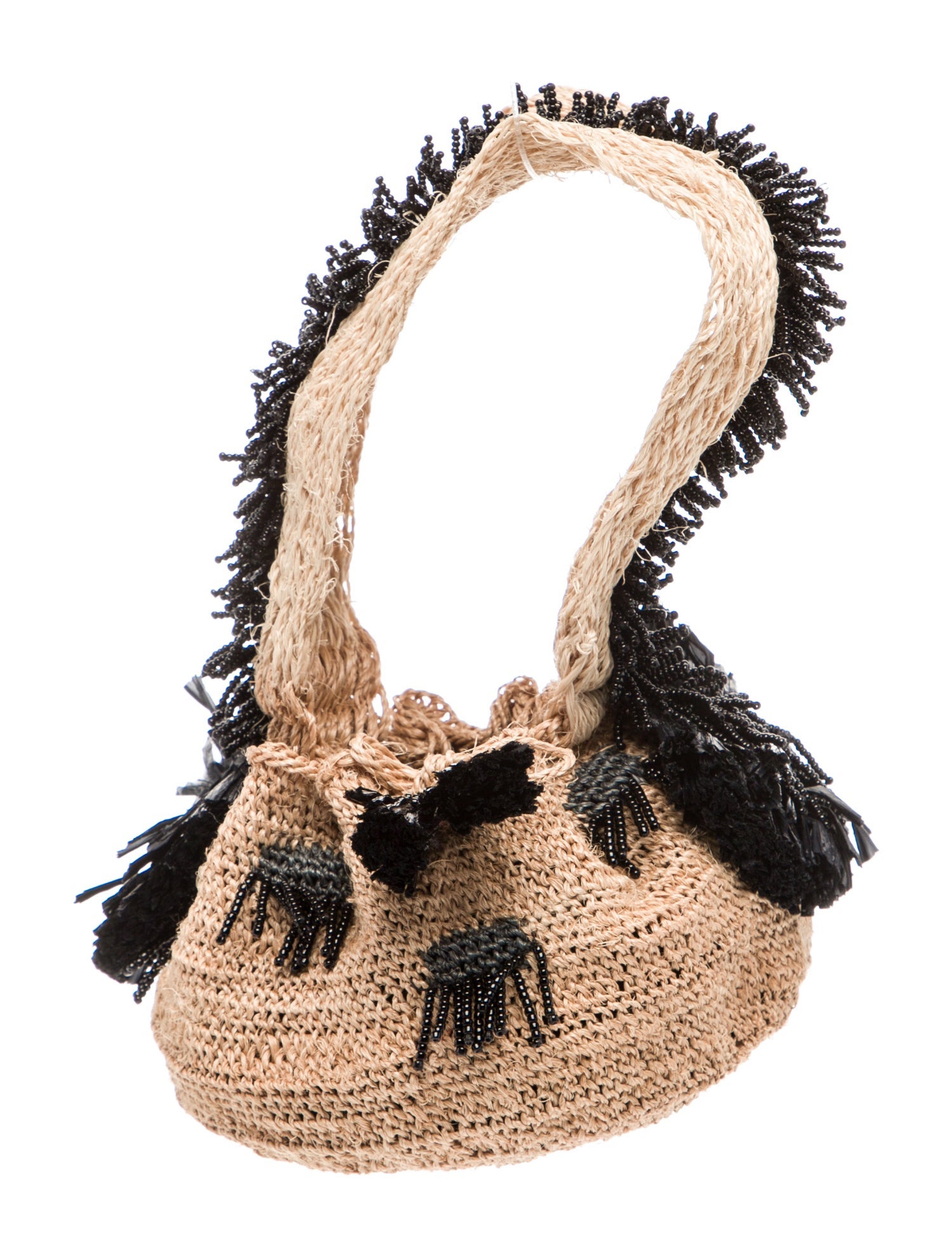 Johanna Ortiz Raffia Evening Bag