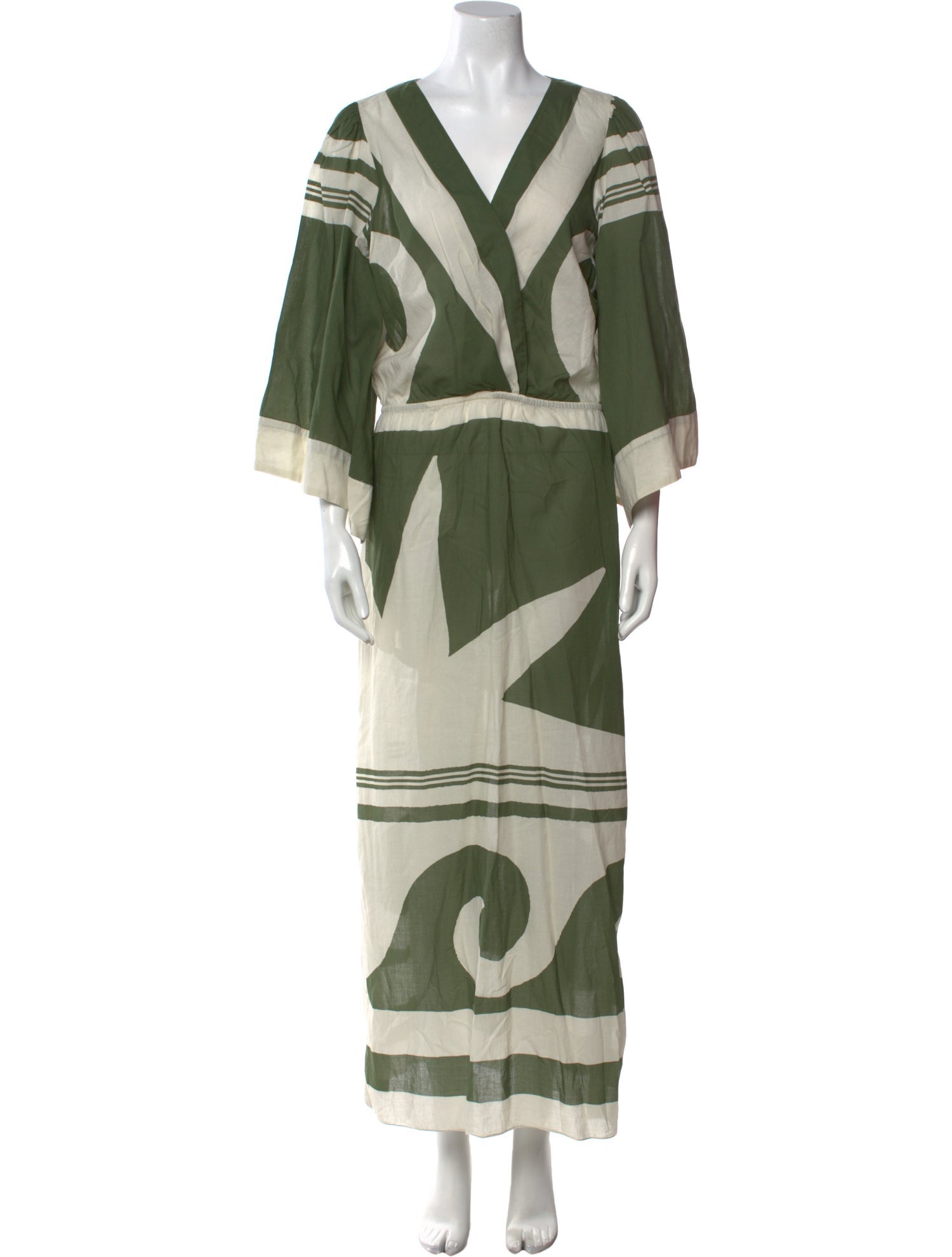 Johanna Ortiz Printed Long Dress