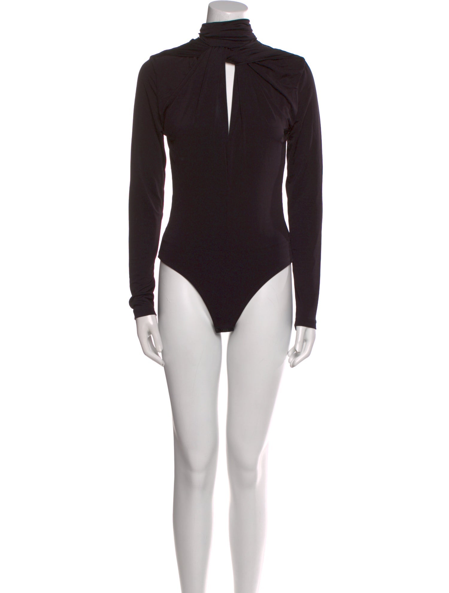 Johanna Ortiz Mock Neck Long Sleeve Bodysuit
