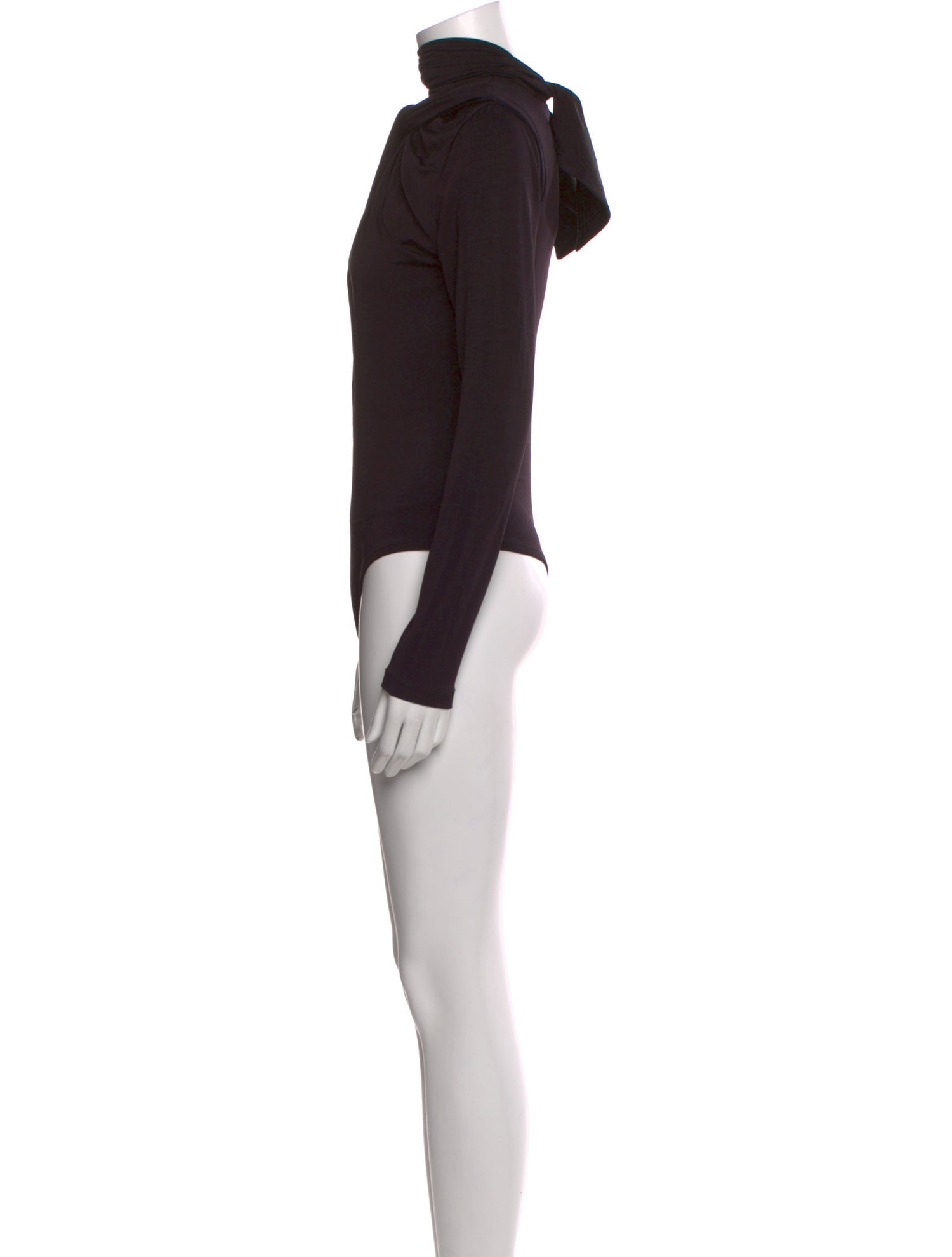 Johanna Ortiz Mock Neck Long Sleeve Bodysuit
