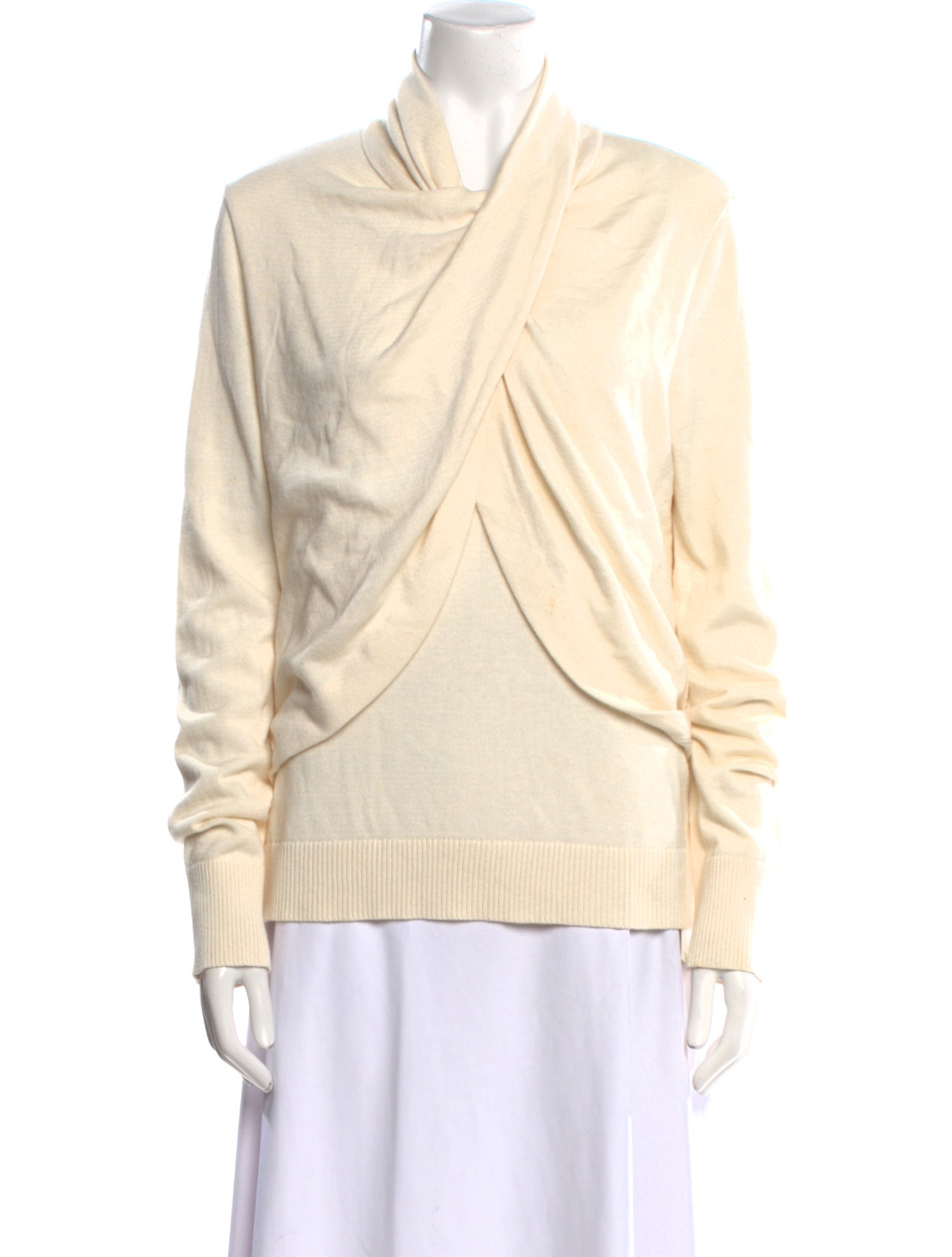 Johanna Ortiz Cowl Neck Sweater