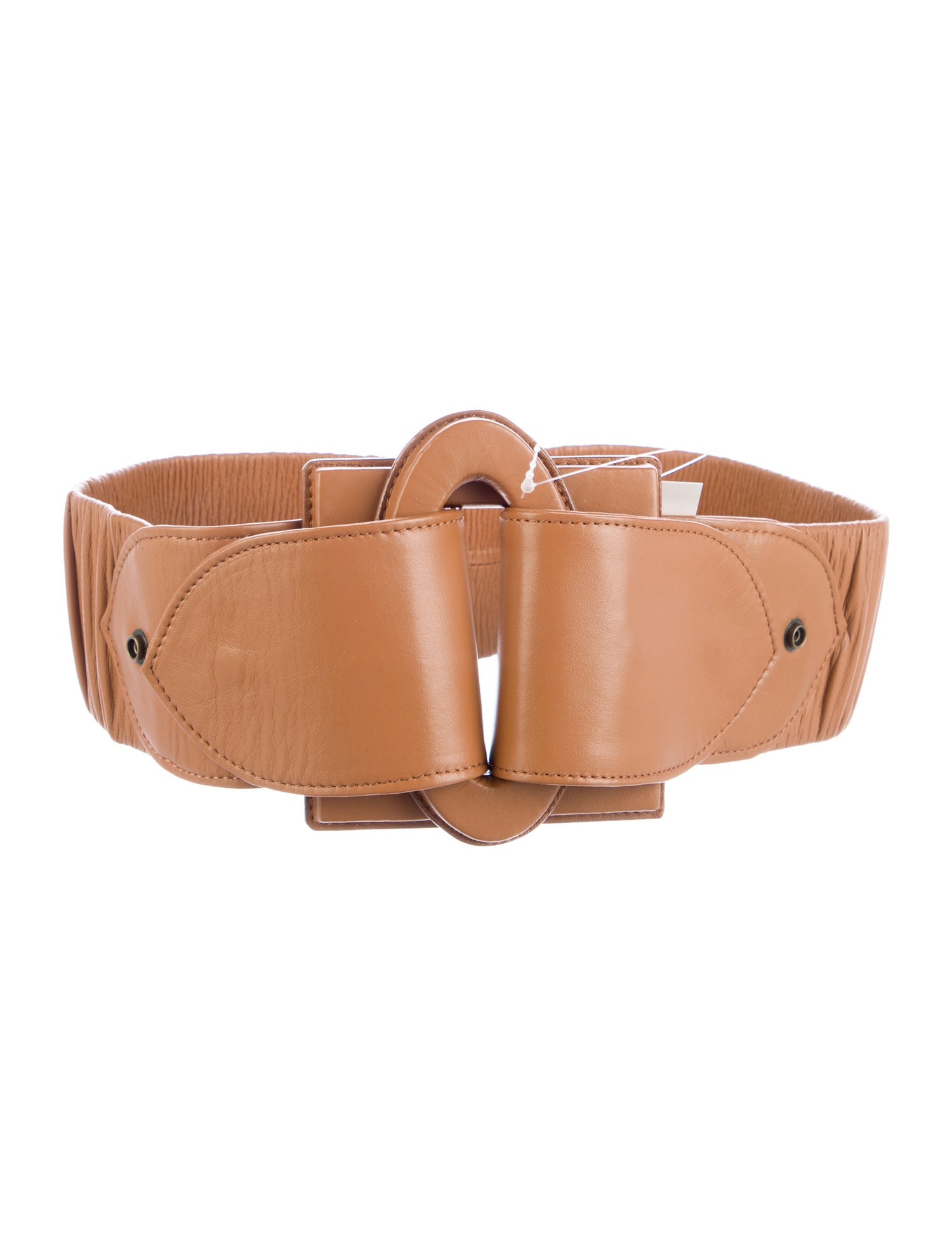 Johanna Ortiz Wide Leather Waist Belt