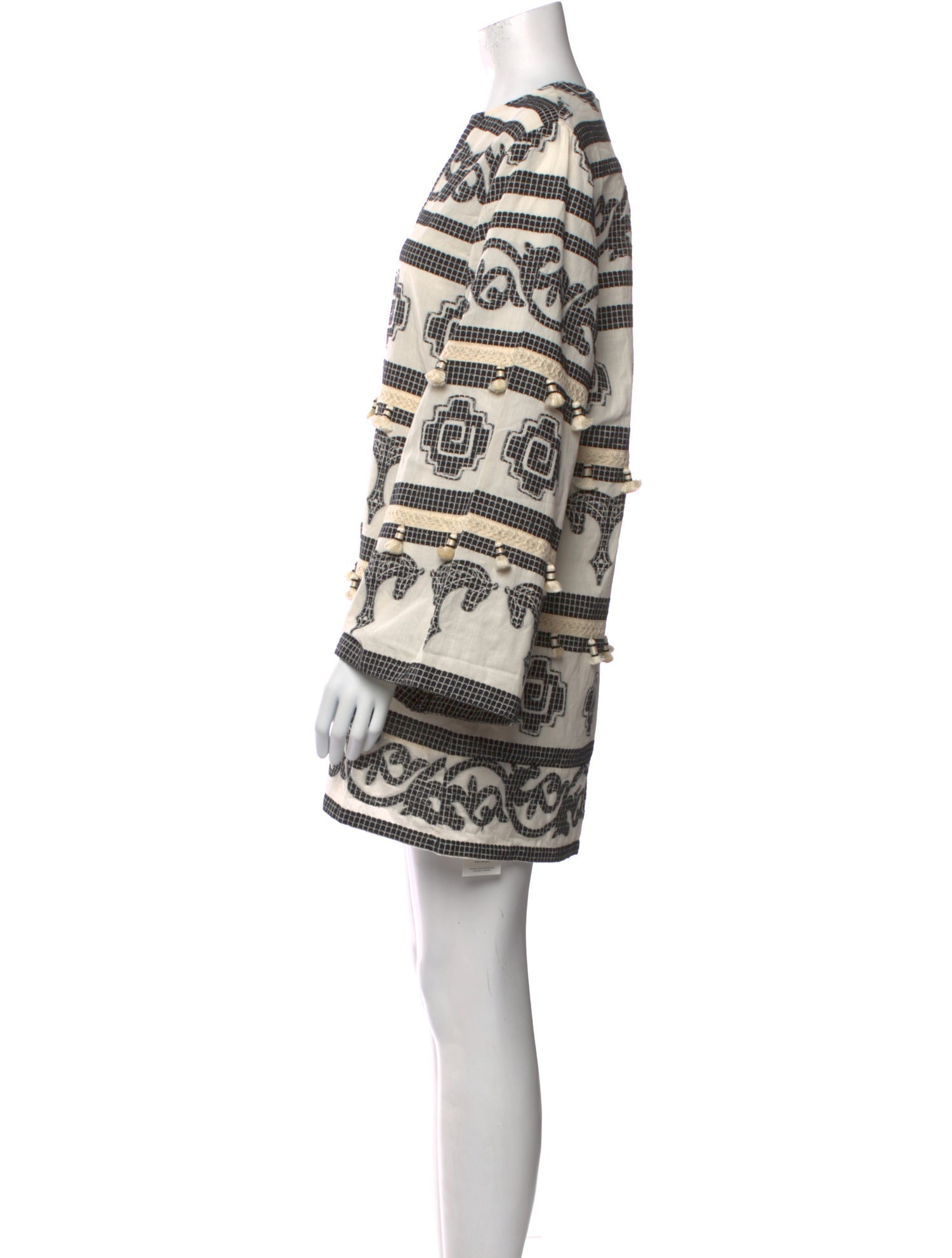 Johanna Ortiz Printed Mini Dress w/ Tags