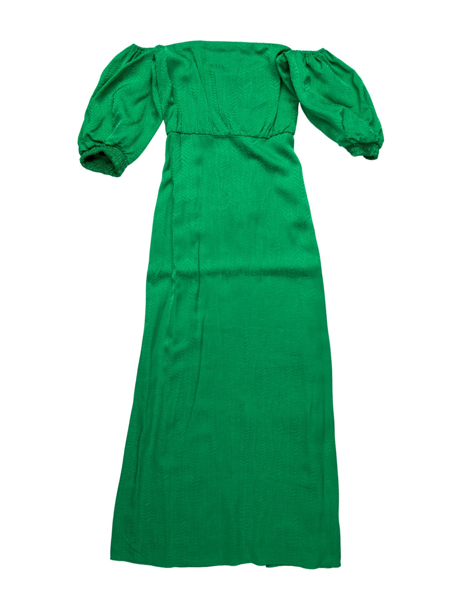 Johanna Ortiz Off-The-Shoulder Long Dress