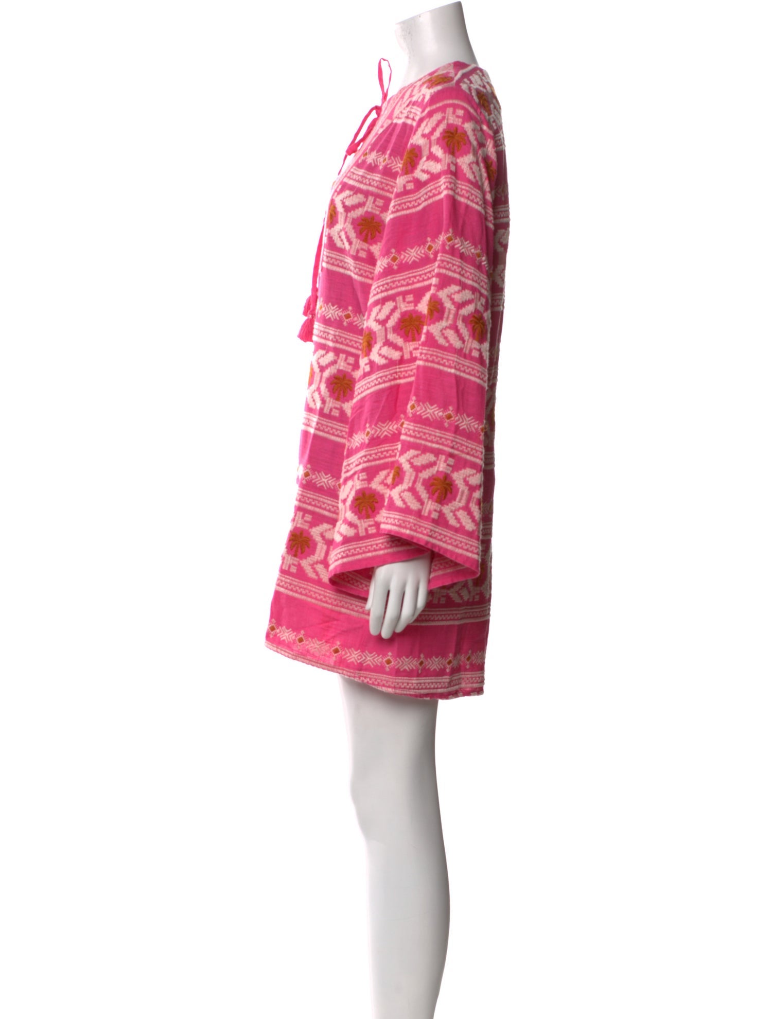 Johanna Ortiz Printed Mini Dress