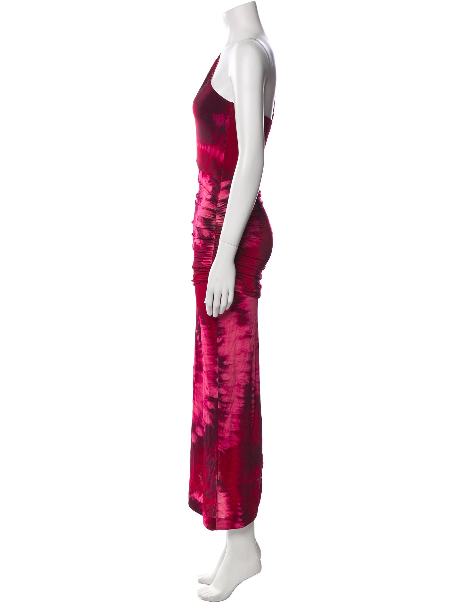 Johanna Ortiz Tie-Dye Print Long Dress