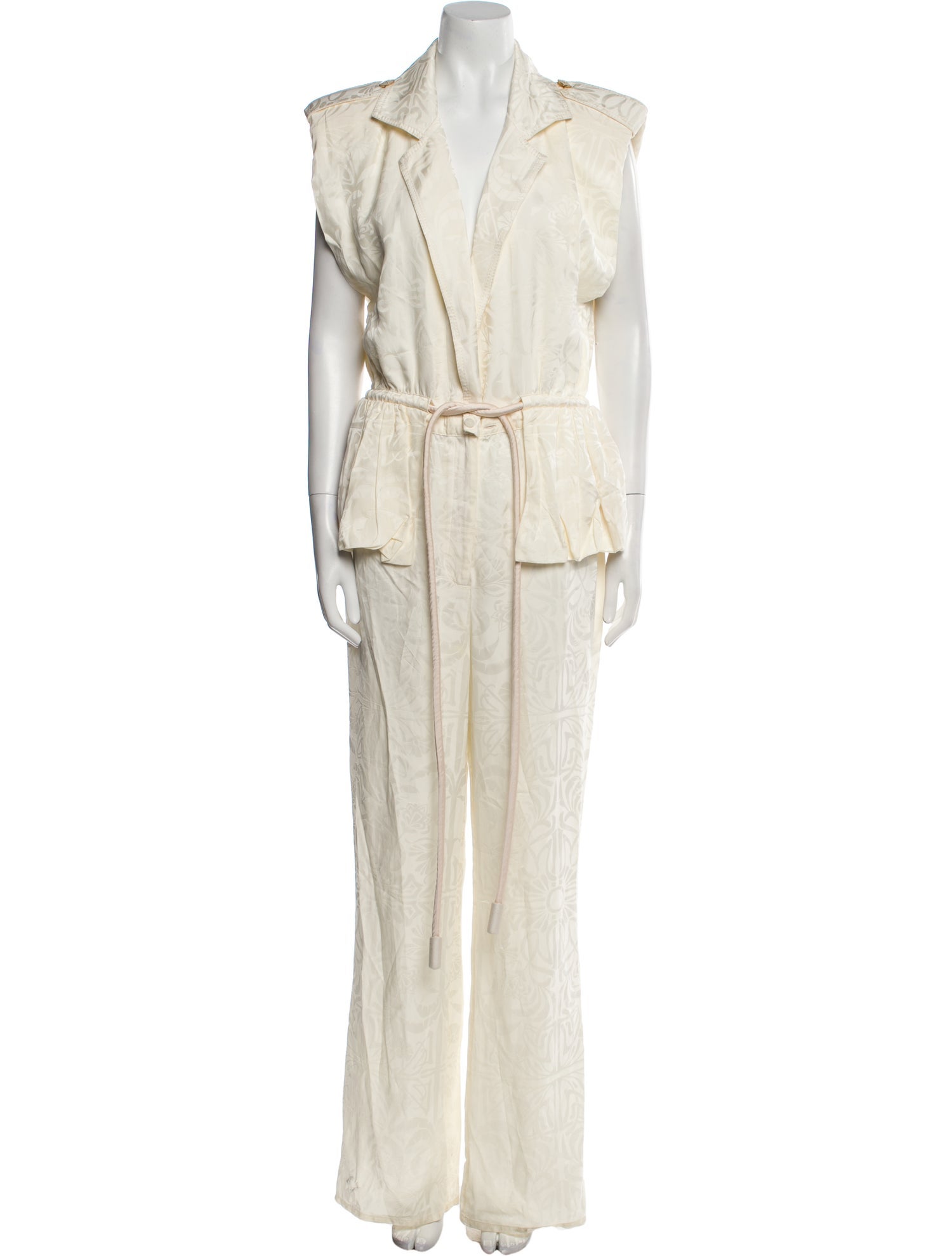 Johanna Ortiz V-Neck Jumpsuit