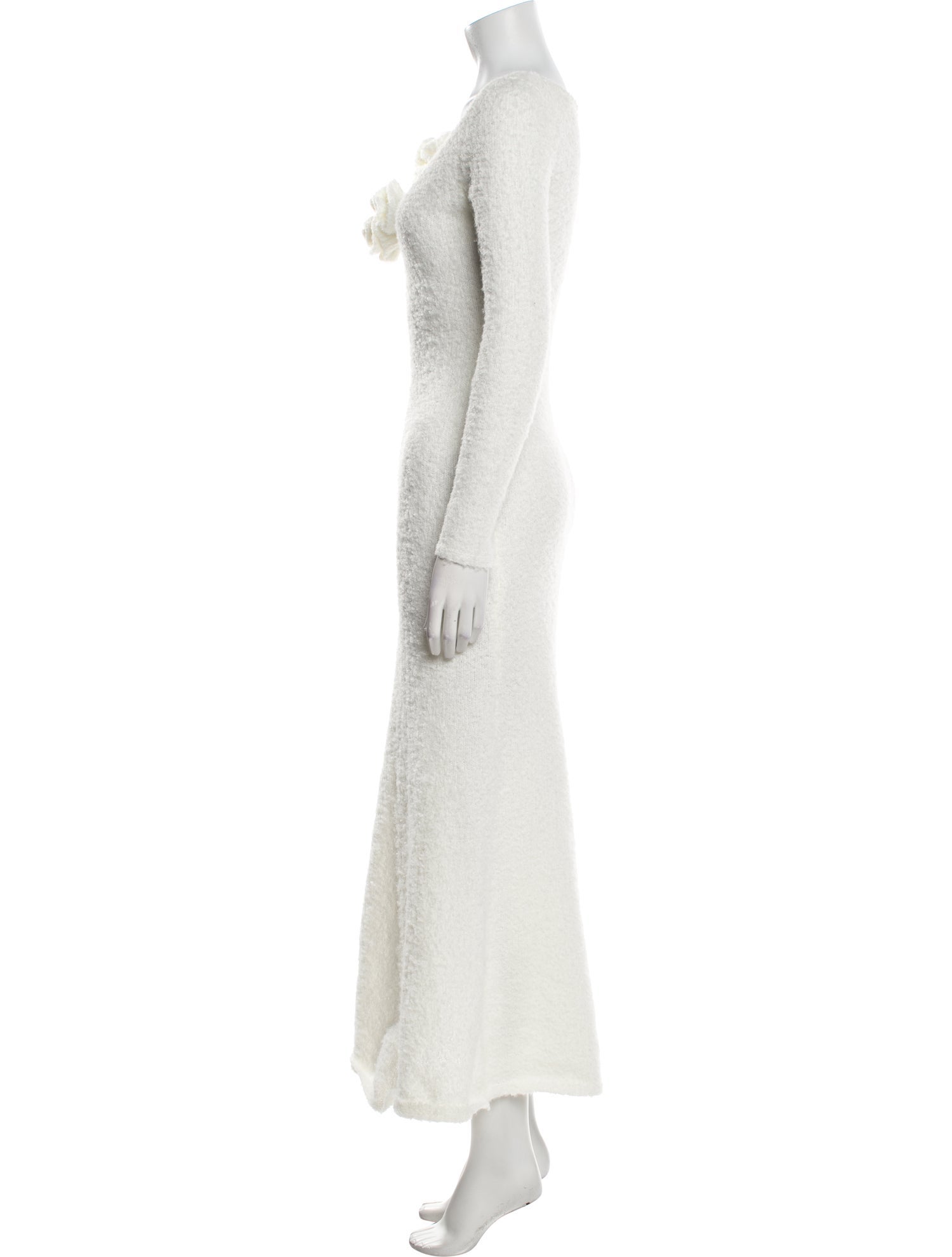 Johanna Ortiz Wool Long Dress