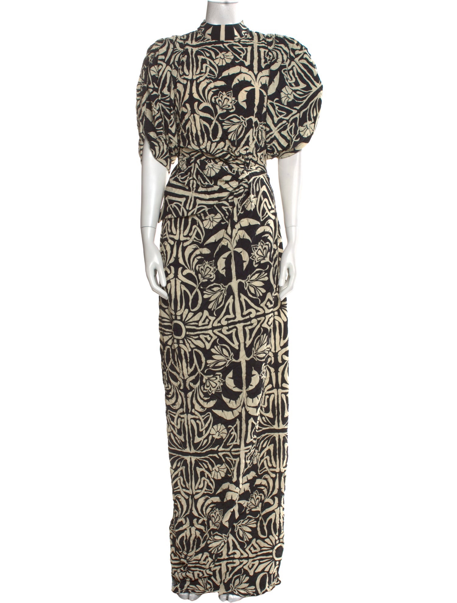 Johanna Ortiz Silk Long Dress