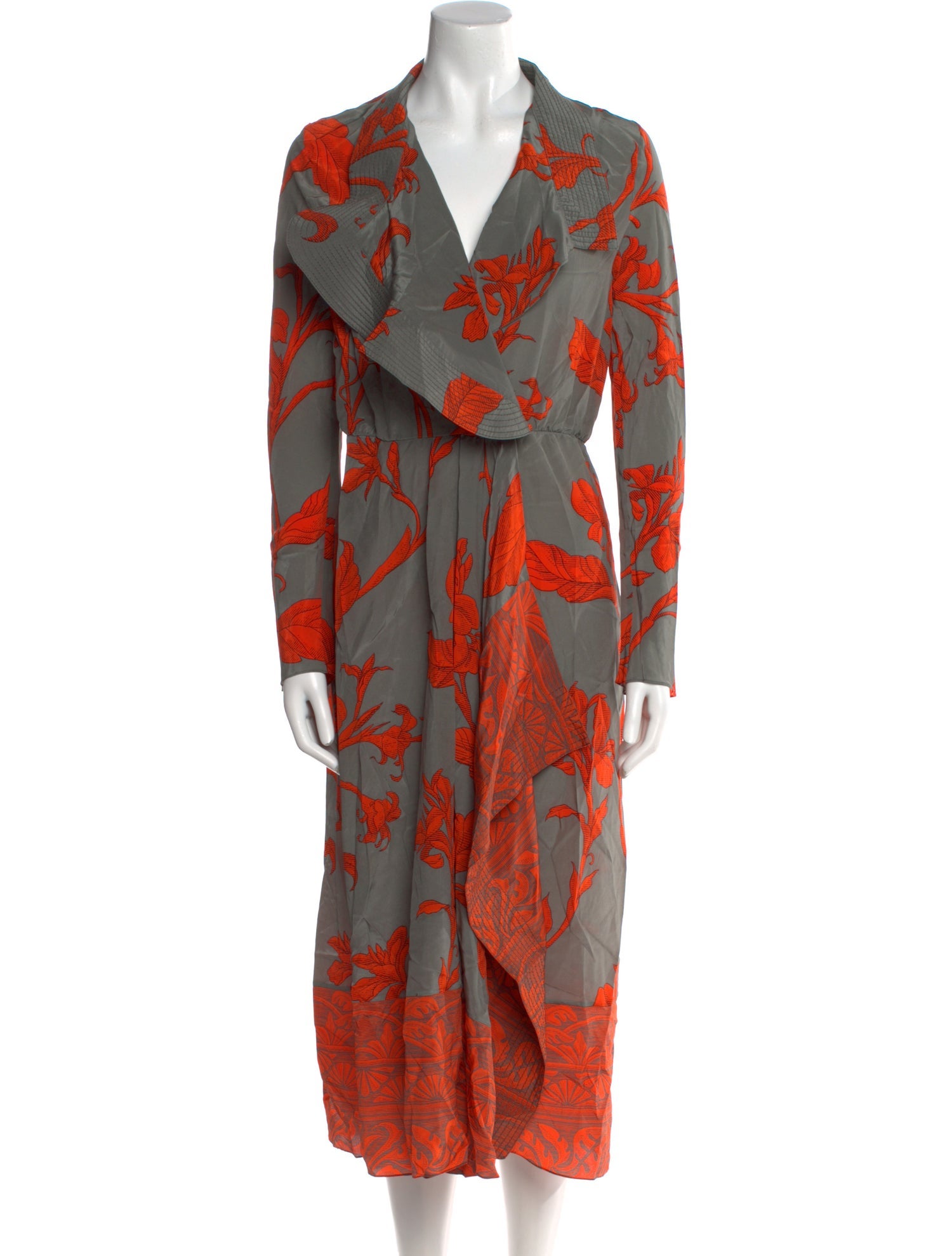 Johanna Ortiz Silk Midi Length Dress w/ Tags