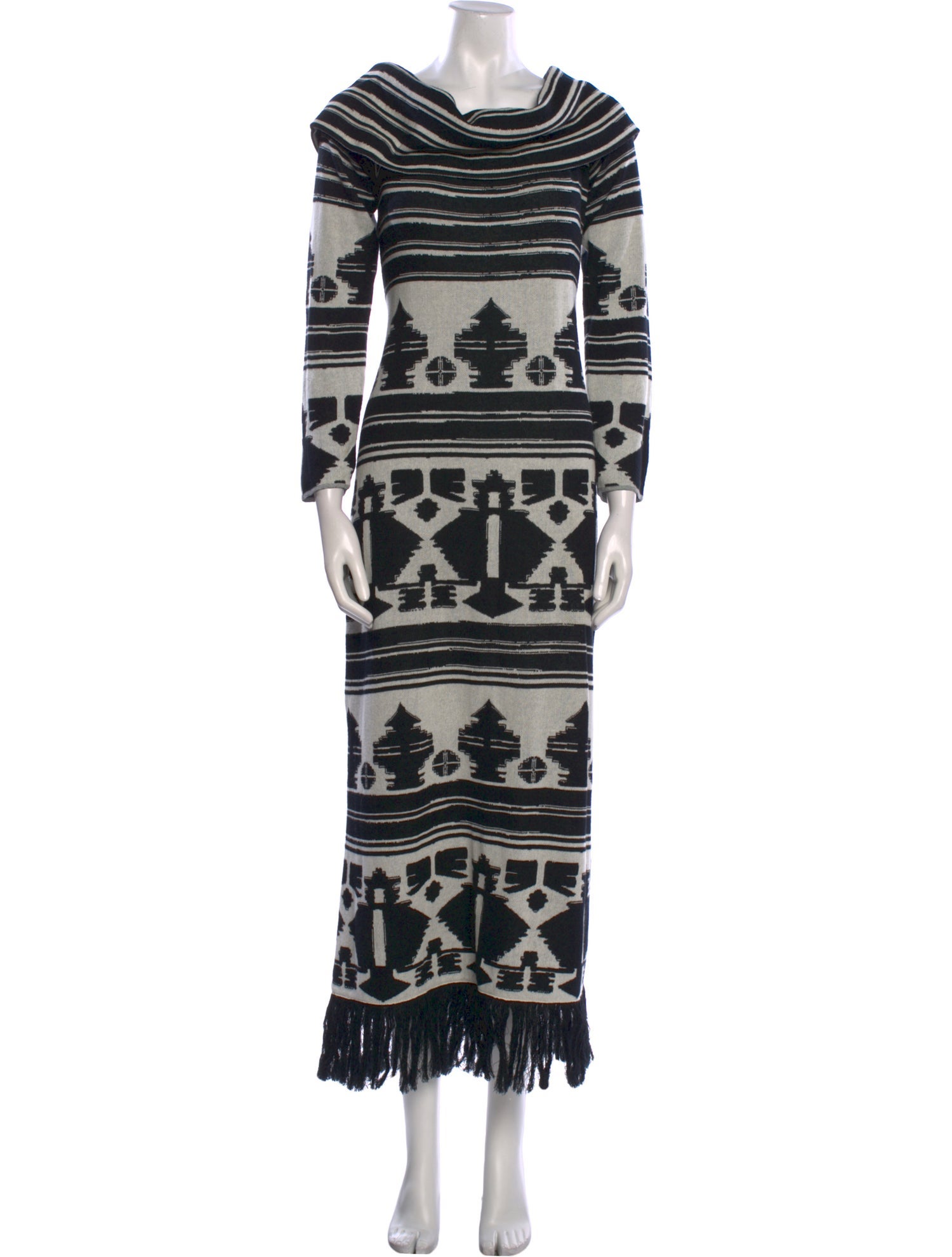 Johanna Ortiz Printed Long Dress