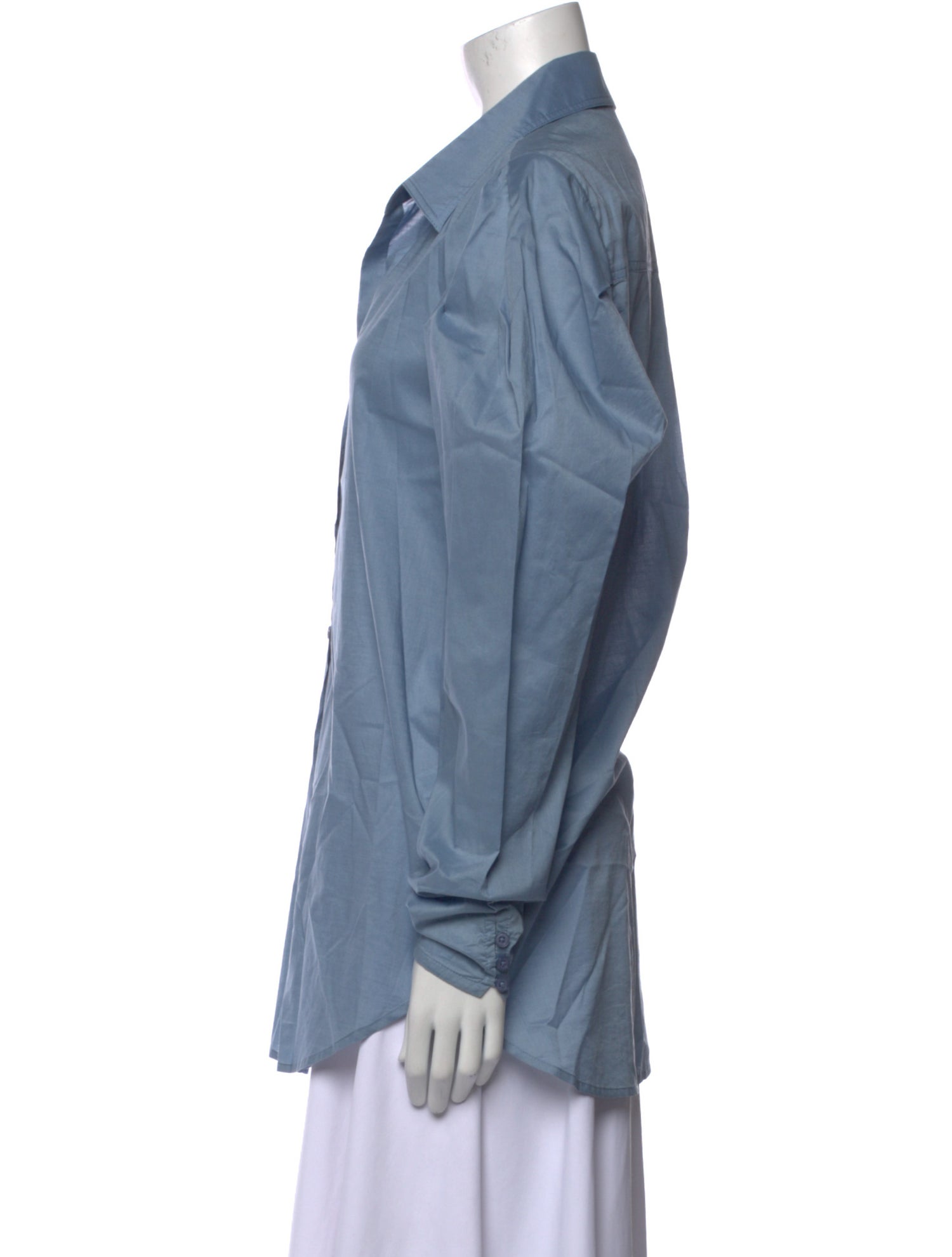 Johanna Ortiz Long Sleeve Button-Up Top