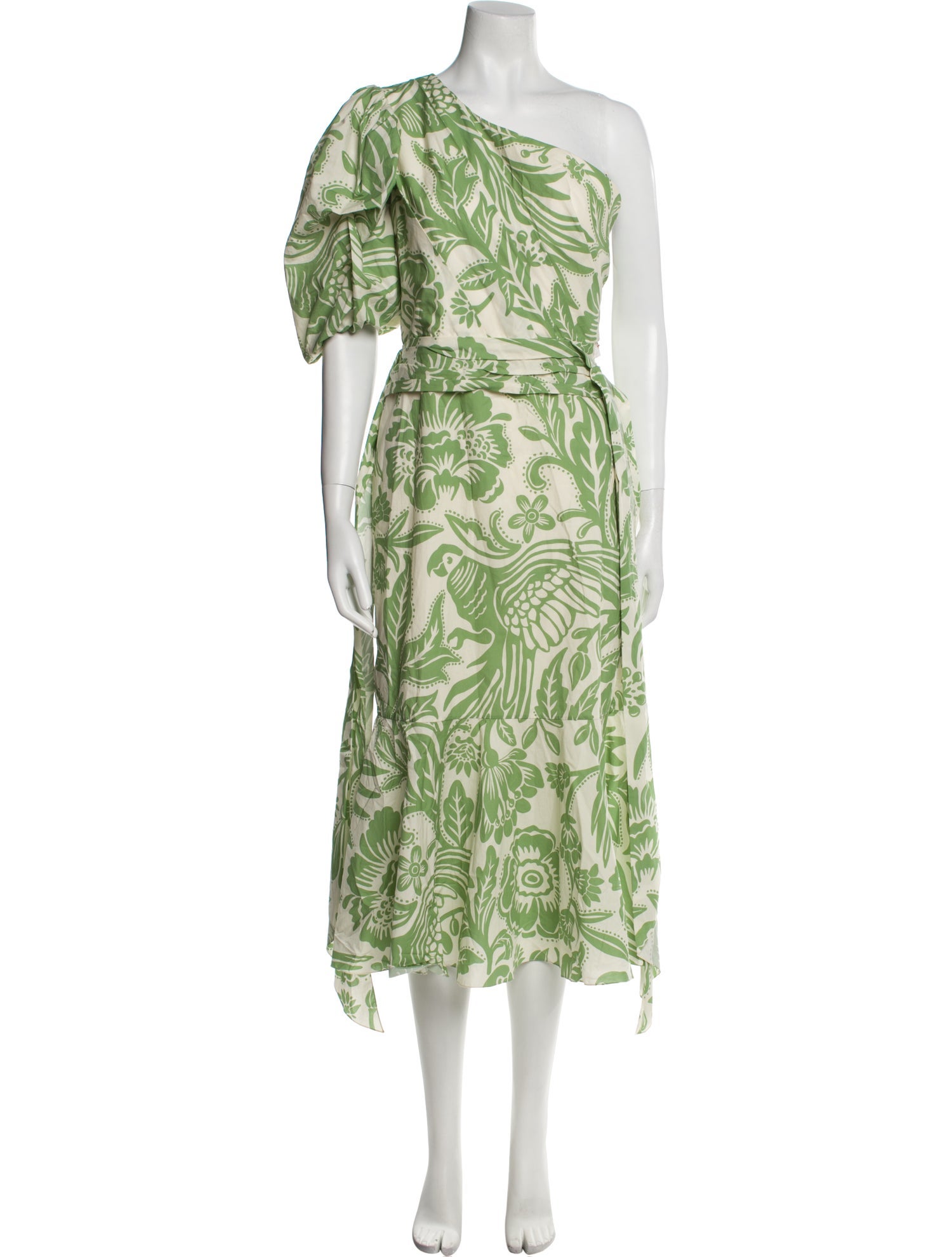 Johanna Ortiz Floral Print Long Dress