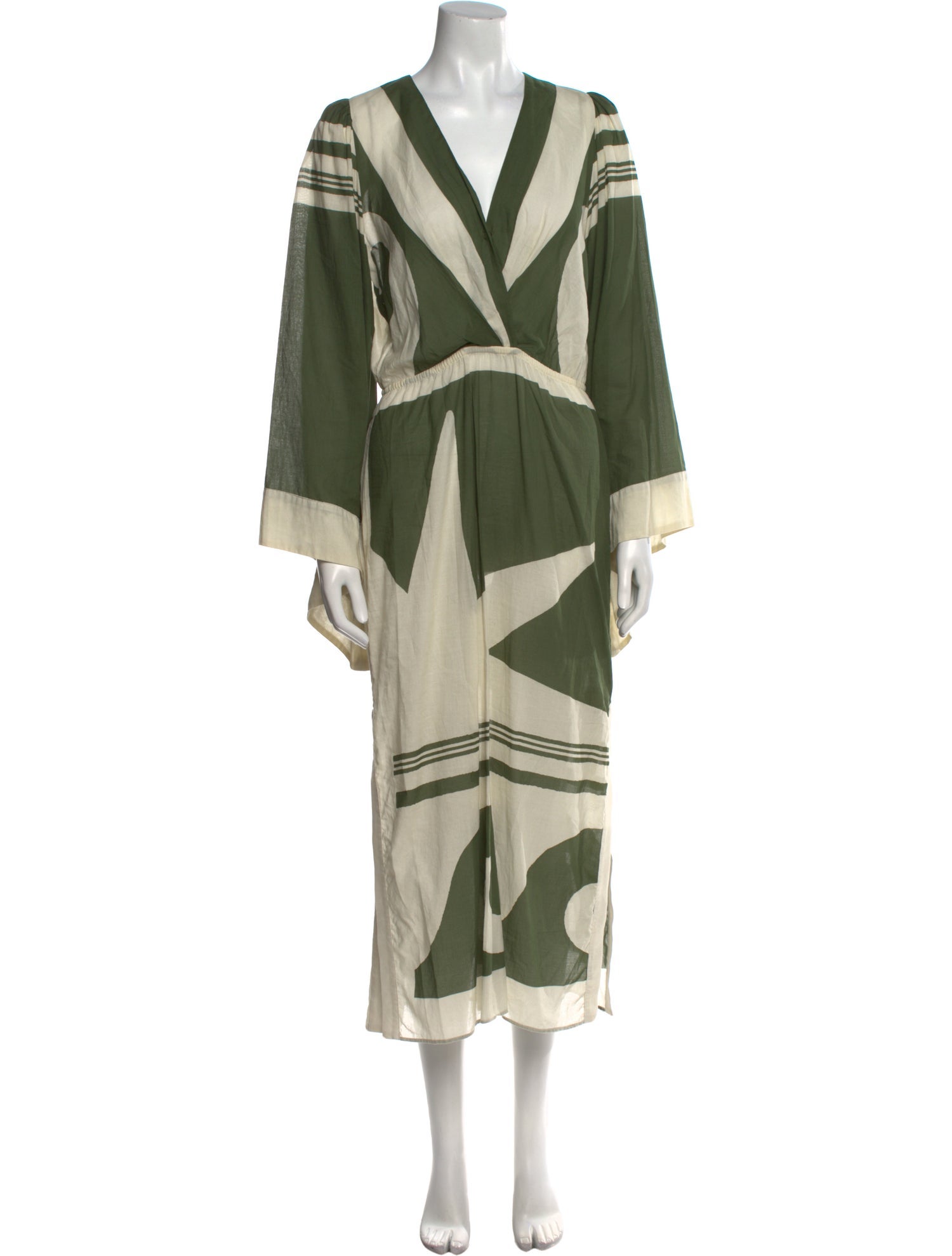 Johanna Ortiz Printed Long Dress