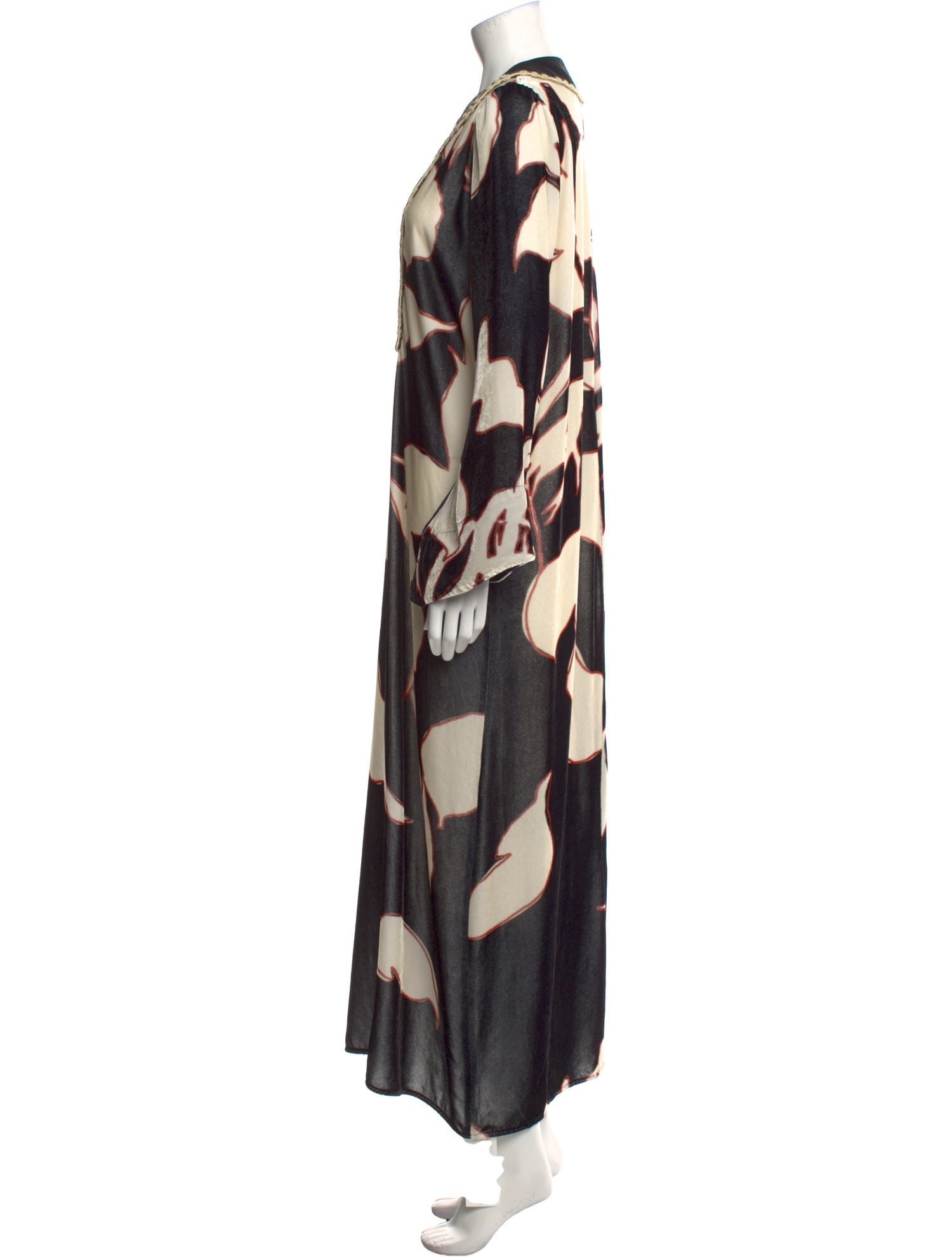 Johanna Ortiz Velvet Long Dress