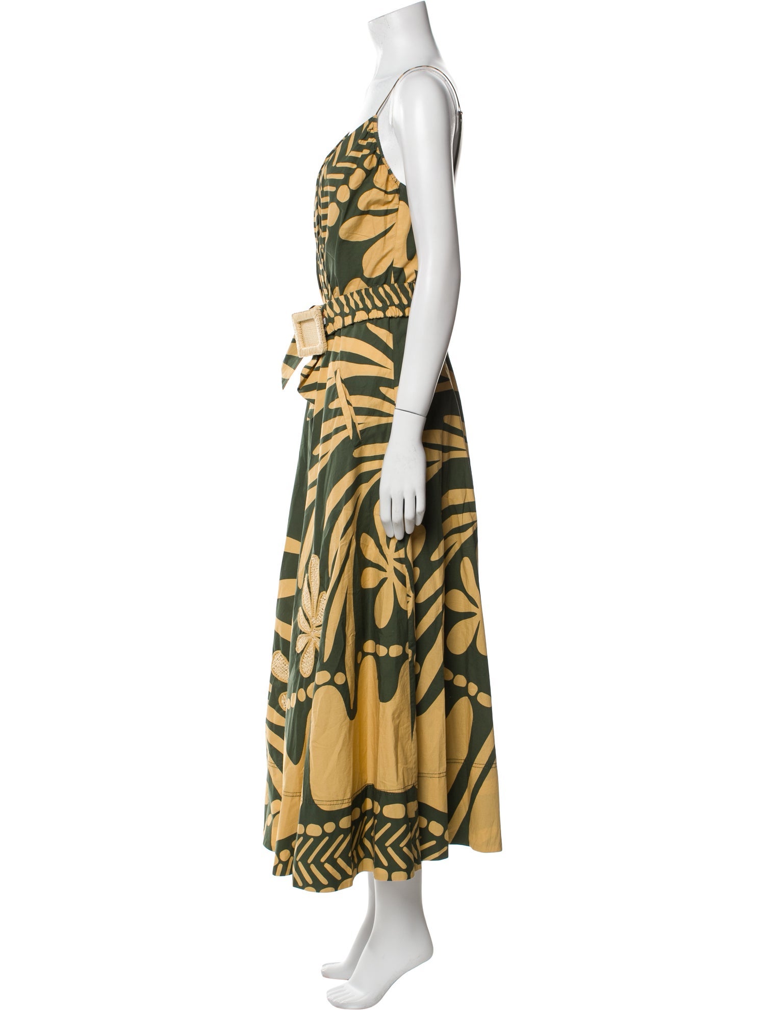 Johanna Ortiz Printed Long Dress