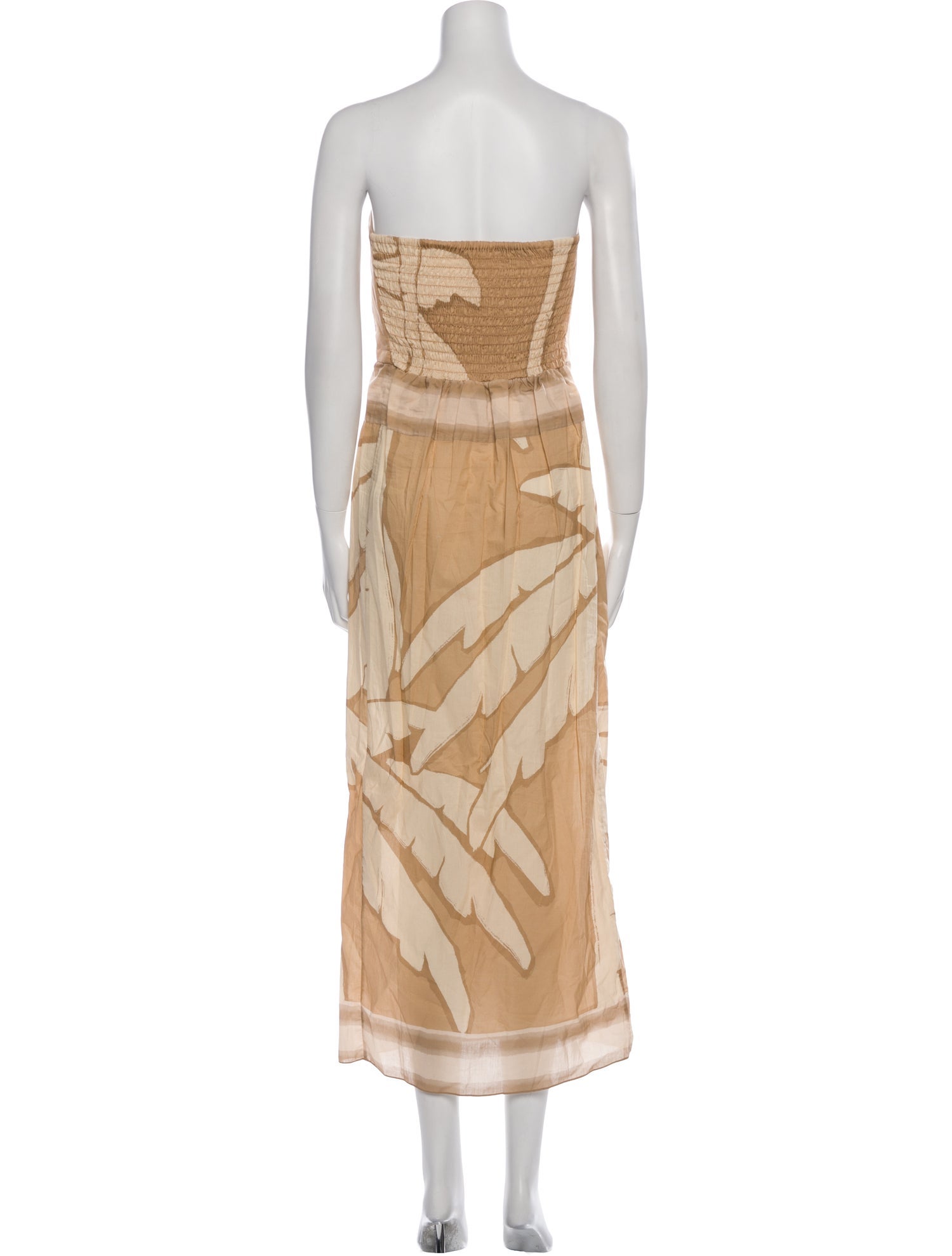 Johanna Ortiz Printed Midi Length Dress