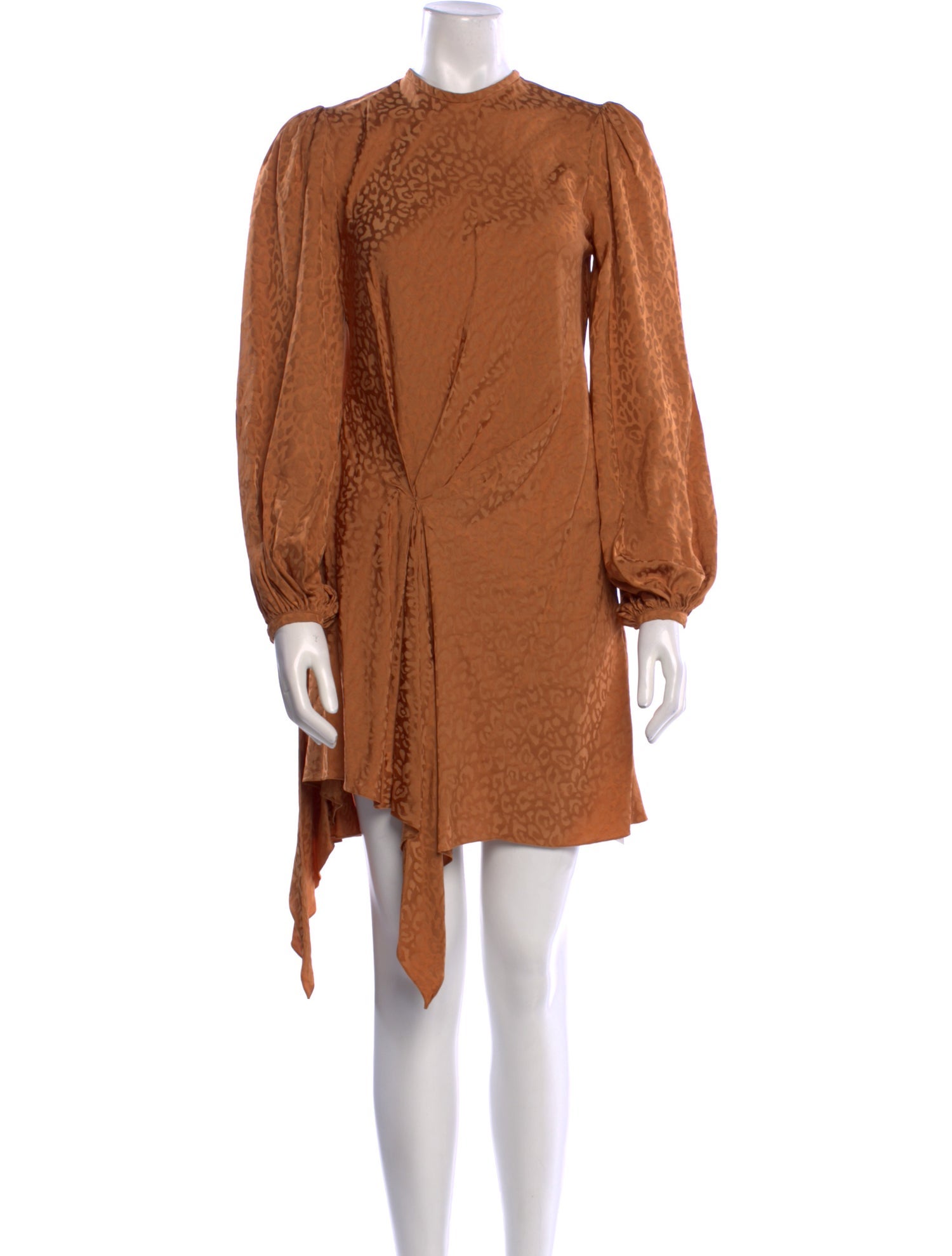 Johanna Ortiz Crew Neck Knee-Length Dress