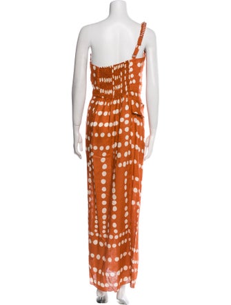 Johanna Ortiz Linen Long Dress