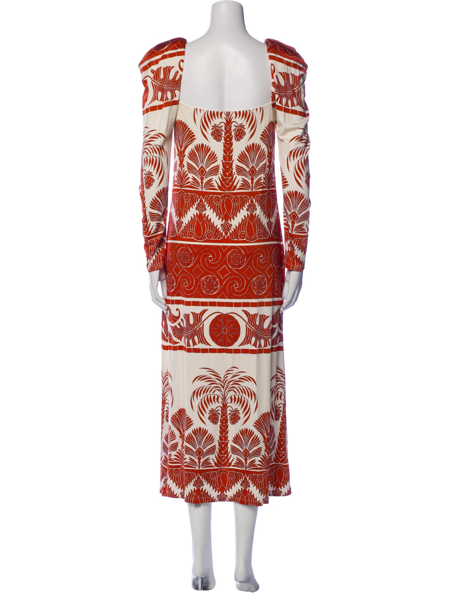 Johanna Ortiz Printed Long Dress