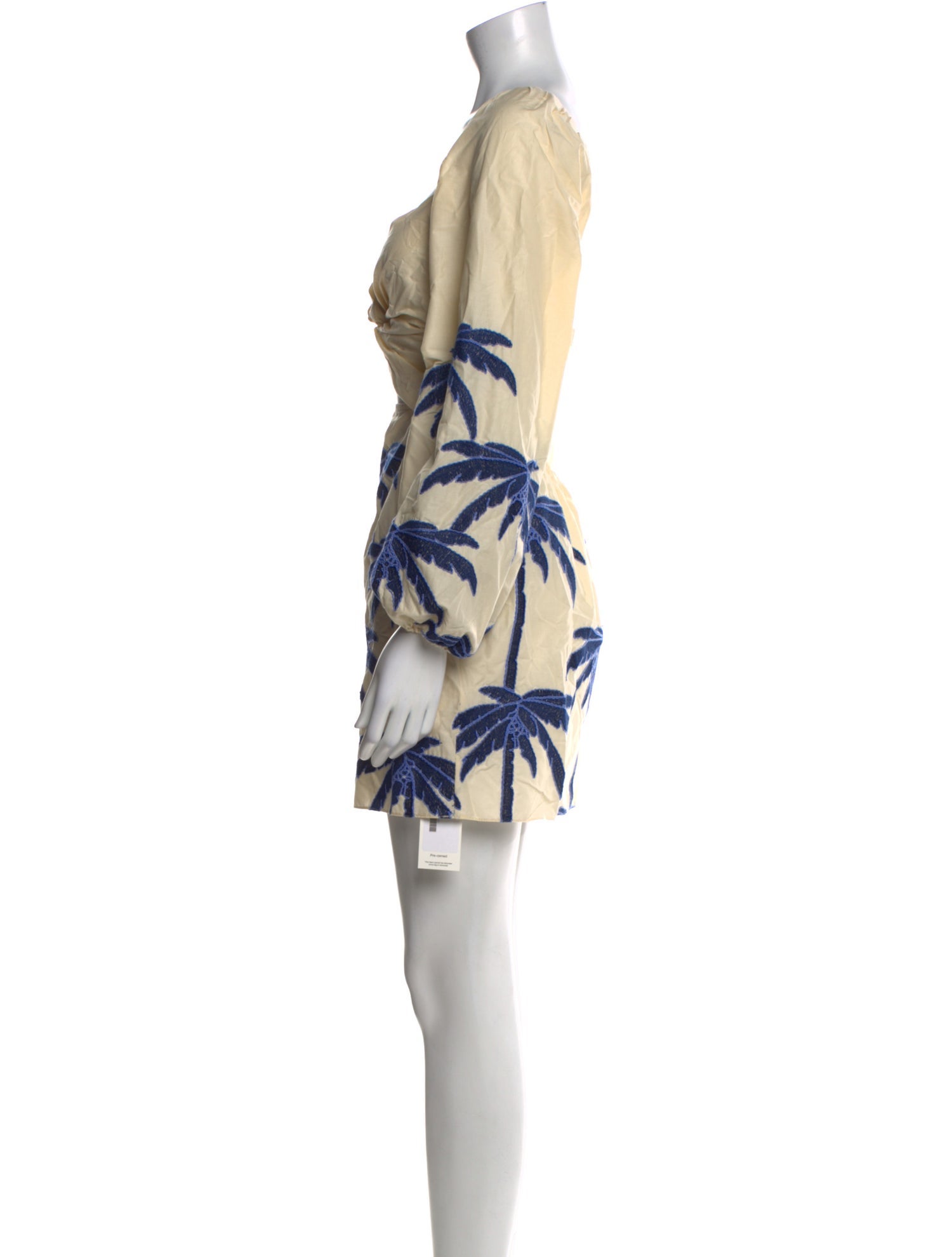 Johanna Ortiz Printed Mini Dress