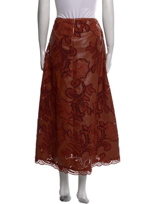 Johanna Ortiz Floral Print Midi Length Skirt w/ Tags