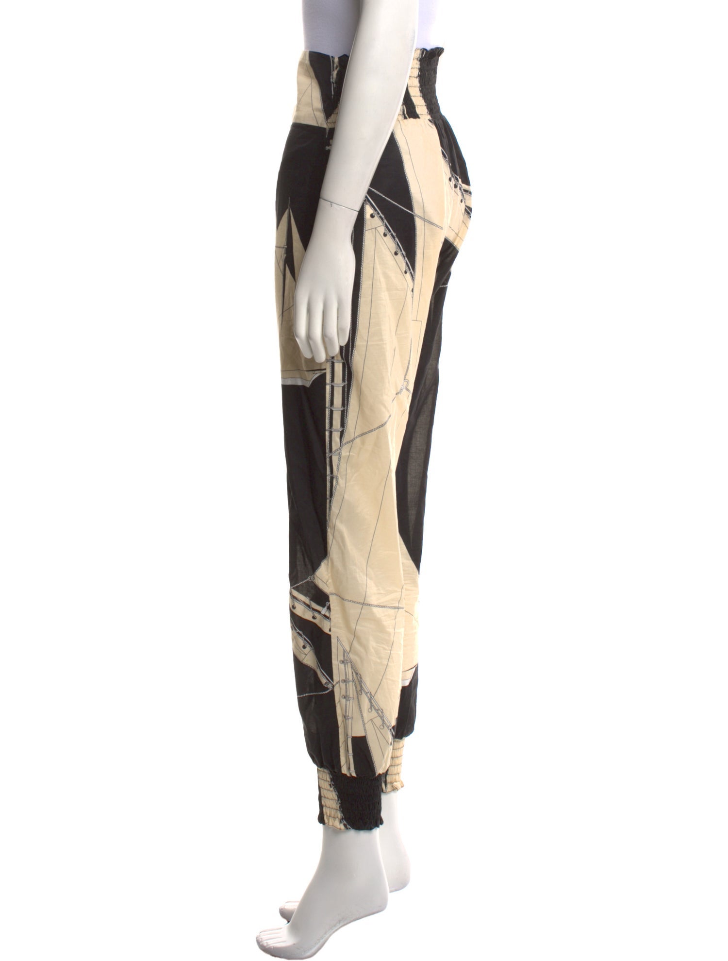 Johanna Ortiz Printed Skinny Leg Pants