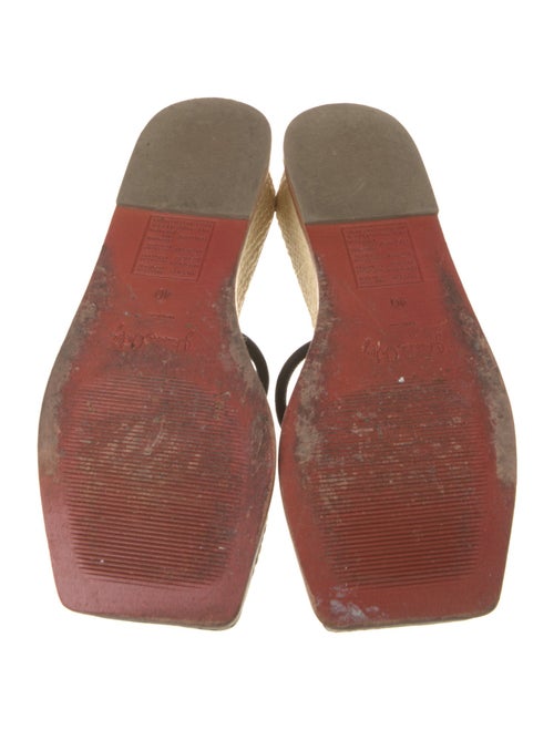 Johanna Ortiz Leather Braided Accents Espadrilles