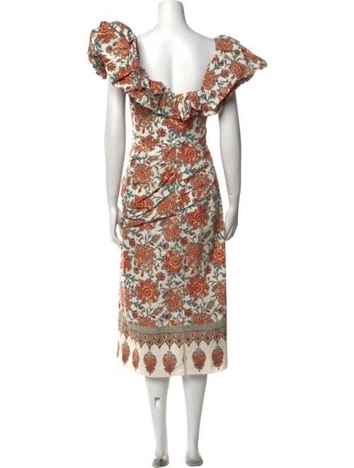 Johanna Ortiz Printed Long Dress