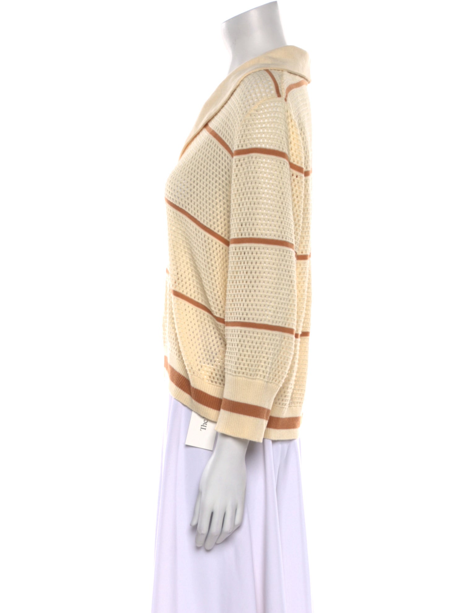 Johanna Ortiz Patterned V-Neck Sweatshirt