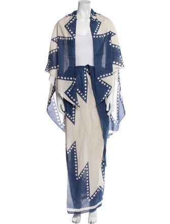 Johanna Ortiz Printed Dress Set