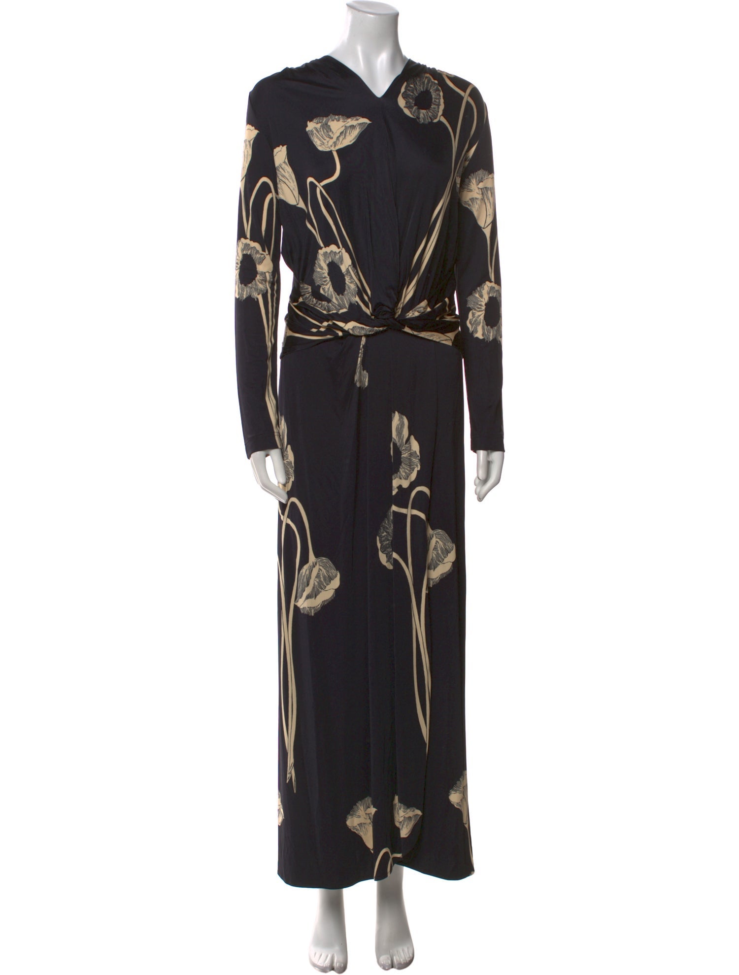 Johanna Ortiz Floral Print Long Dress