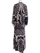Johanna Ortiz Printed Long Dress