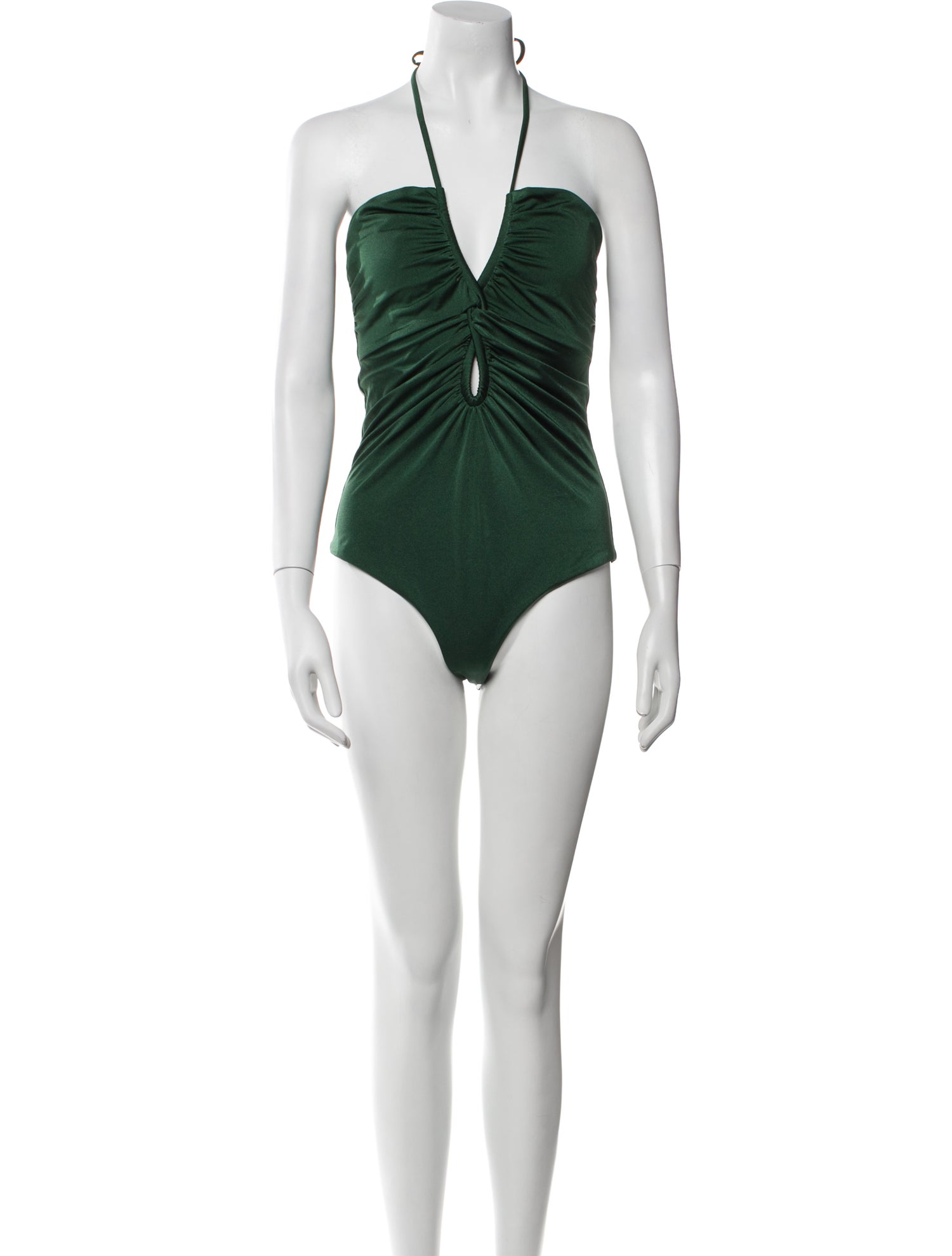 Johanna Ortiz Ruffle Embellishment One-Piece w/ Tags