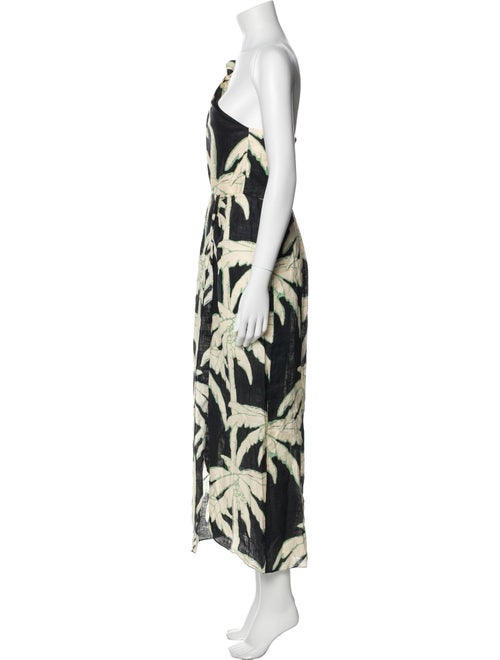 Johanna Ortiz Linen Long Dress