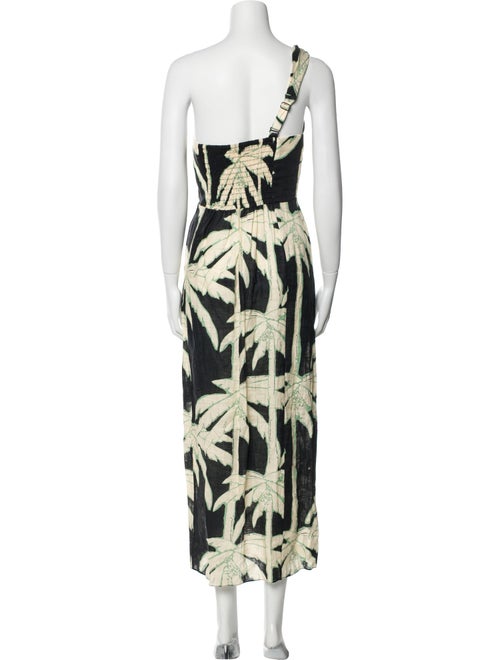 Johanna Ortiz Linen Long Dress