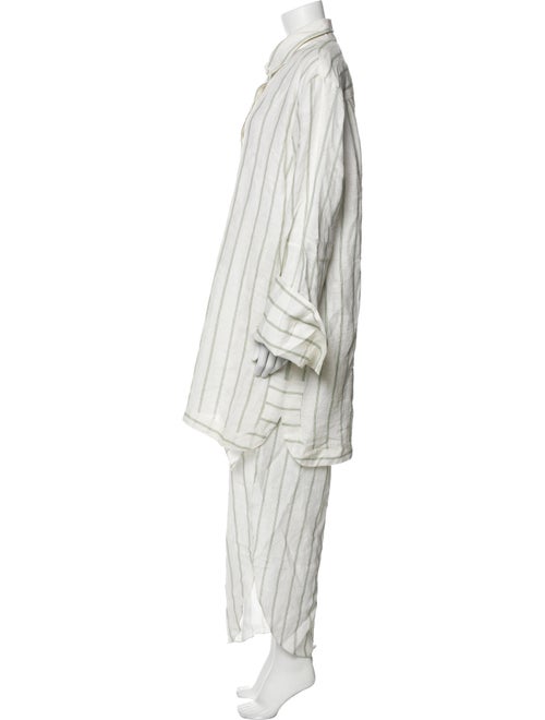 Johanna Ortiz Linen Striped Pant Set