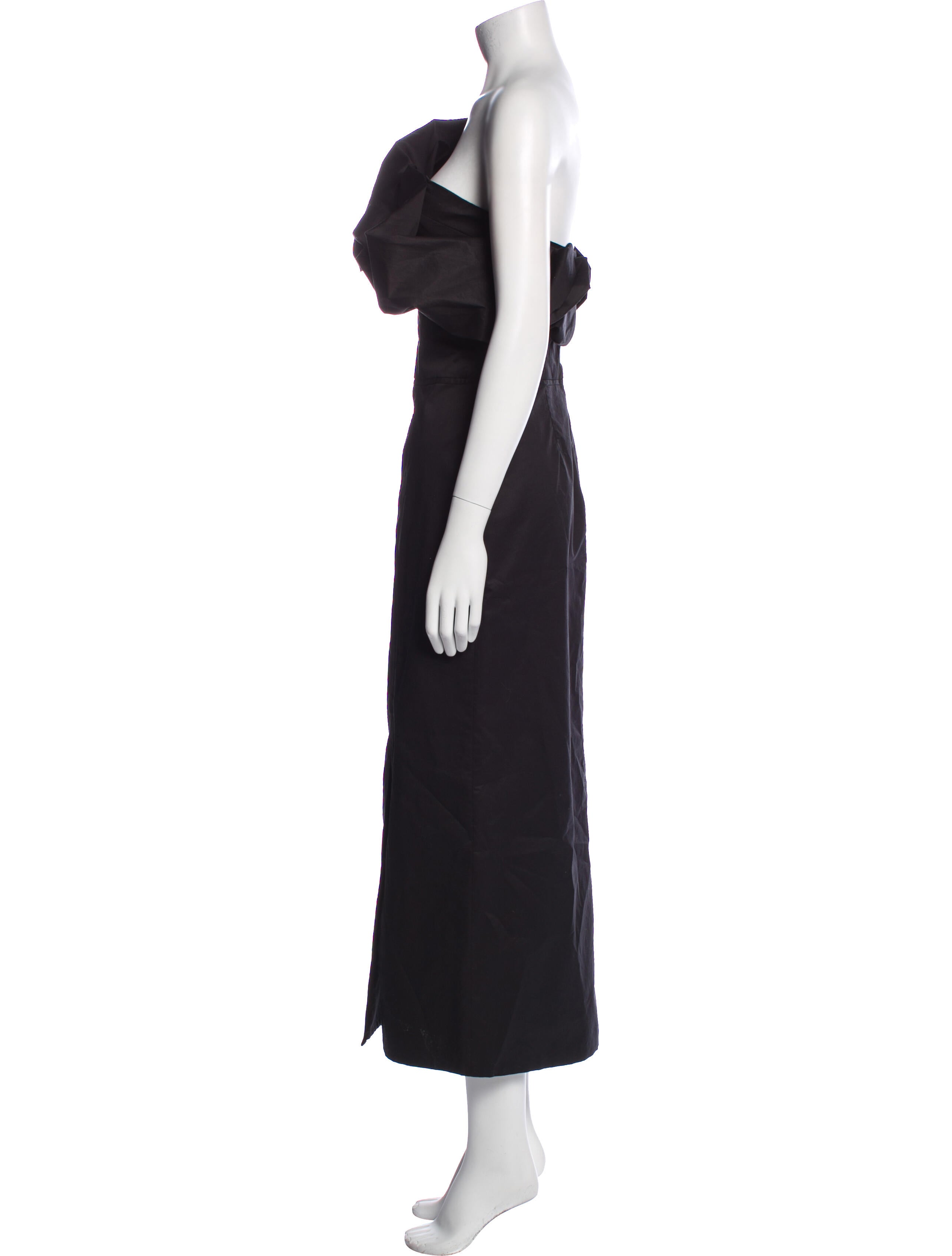 Johanna Ortiz One-Shoulder Long Dress
