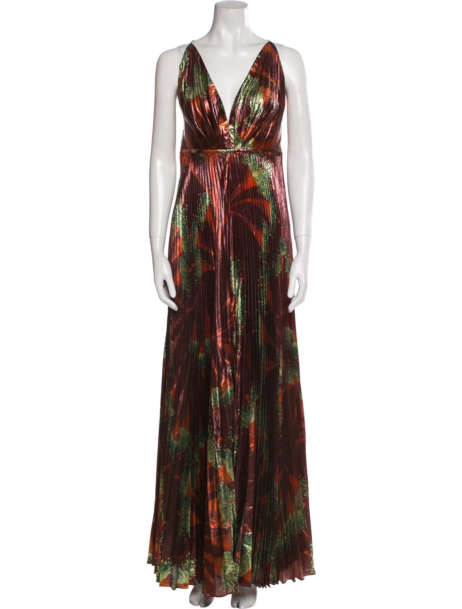 Johanna Ortiz Silk Long Dress