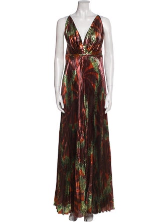 Johanna Ortiz Silk Long Dress