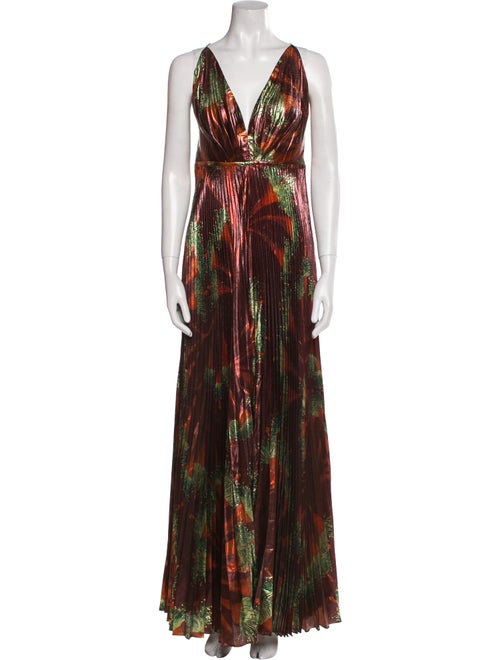 Johanna Ortiz Silk Long Dress