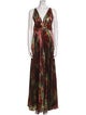 Johanna Ortiz Silk Long Dress